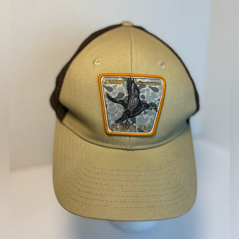 Hardy Outfitters Flight Day Trucker Hat Mallard Duck Patch